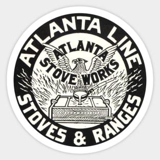 Altanta Stove Works Early Logo Sticker